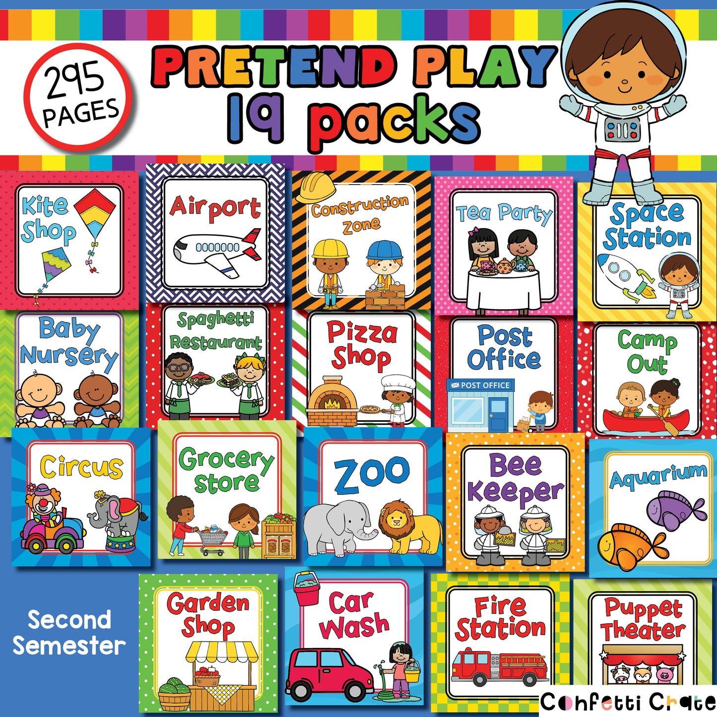 Pretend Play Bundle - all 38 pretend play printables