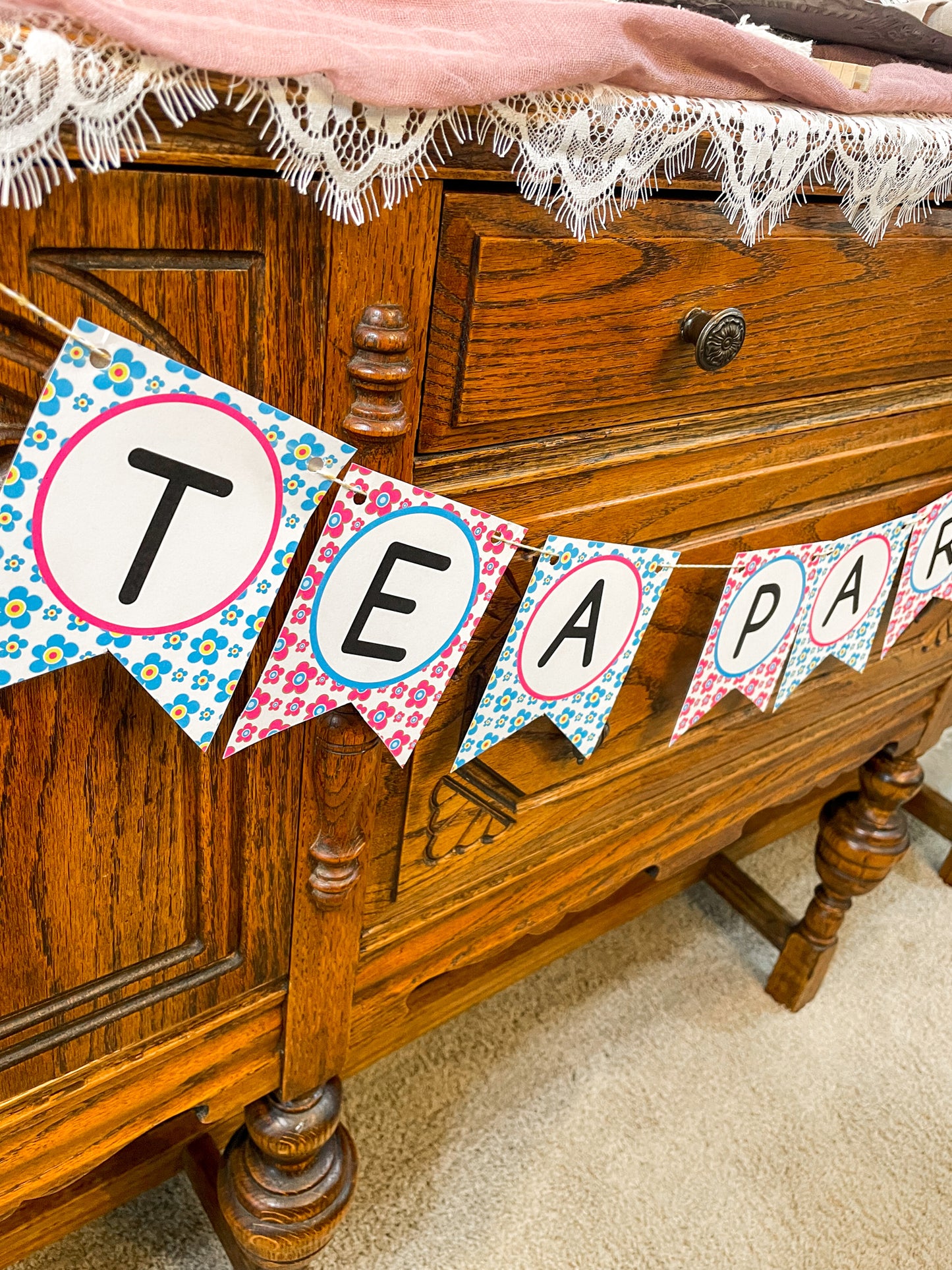 Tea Party Pretend Play - Printable PDF