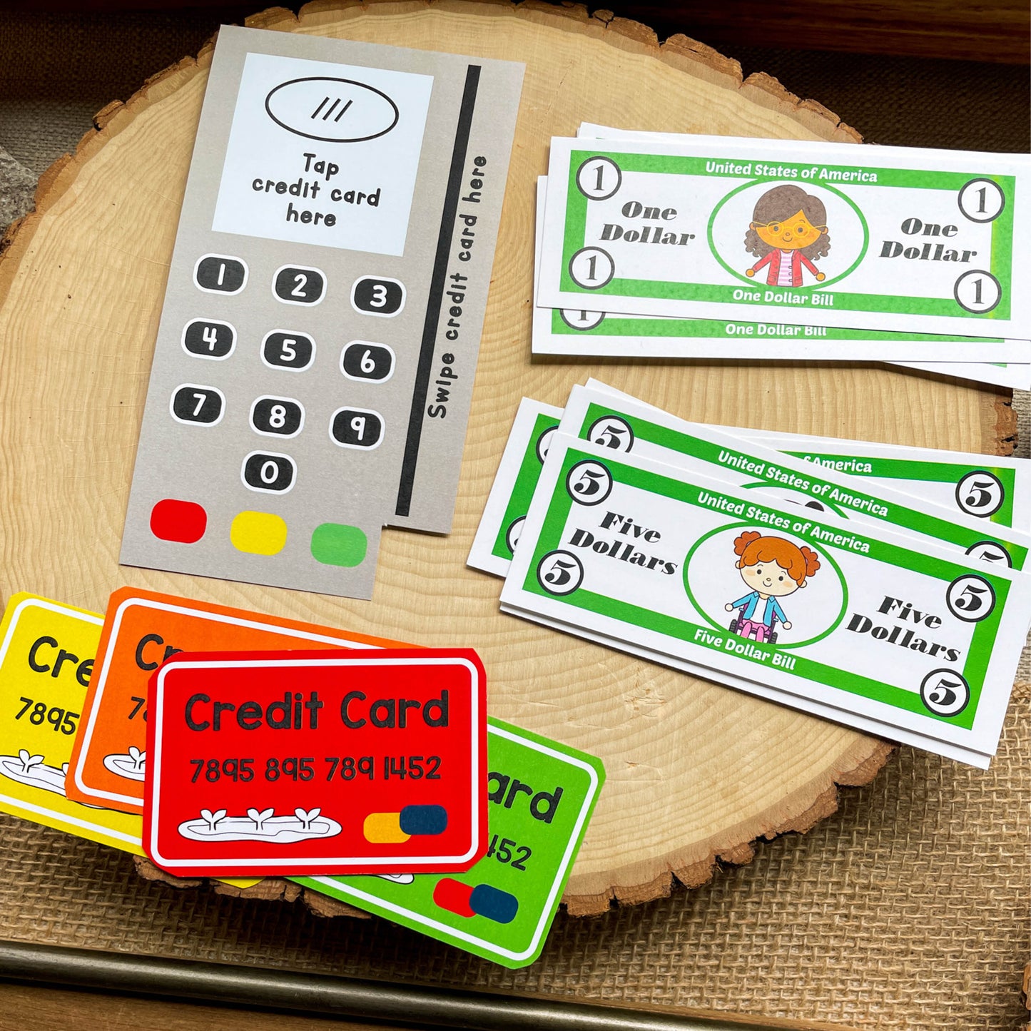 Garden Shop Pretend Play - Printable PDF