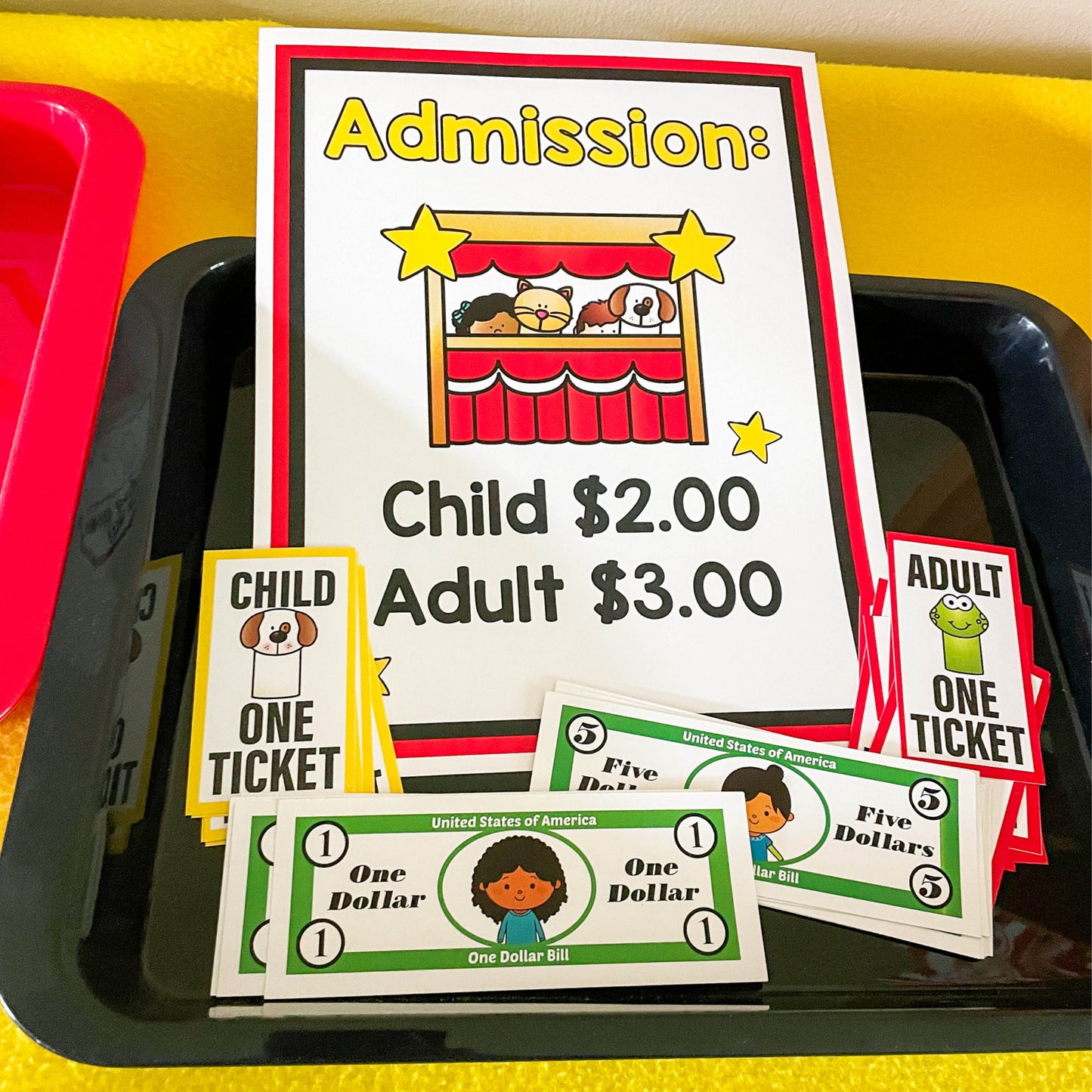 Puppet Theater Pretend Play - Printable PDF