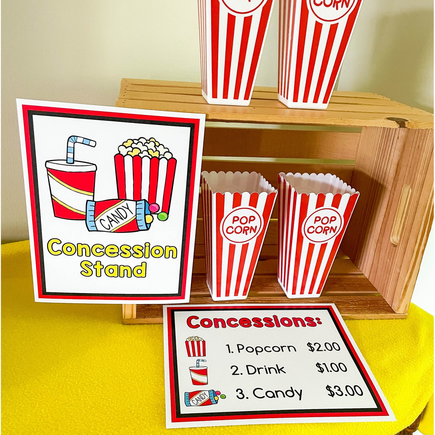 Puppet Theater Pretend Play - Printable PDF