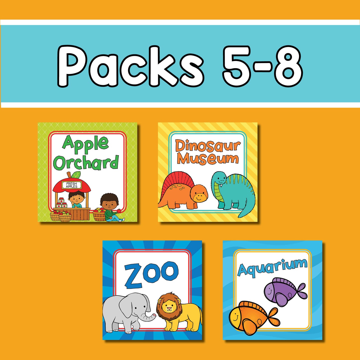 This pretend play printables bundle includes the printable files for 8 pretend play packs. Your kids will spend hours in screen free play! They will have so much fun too!