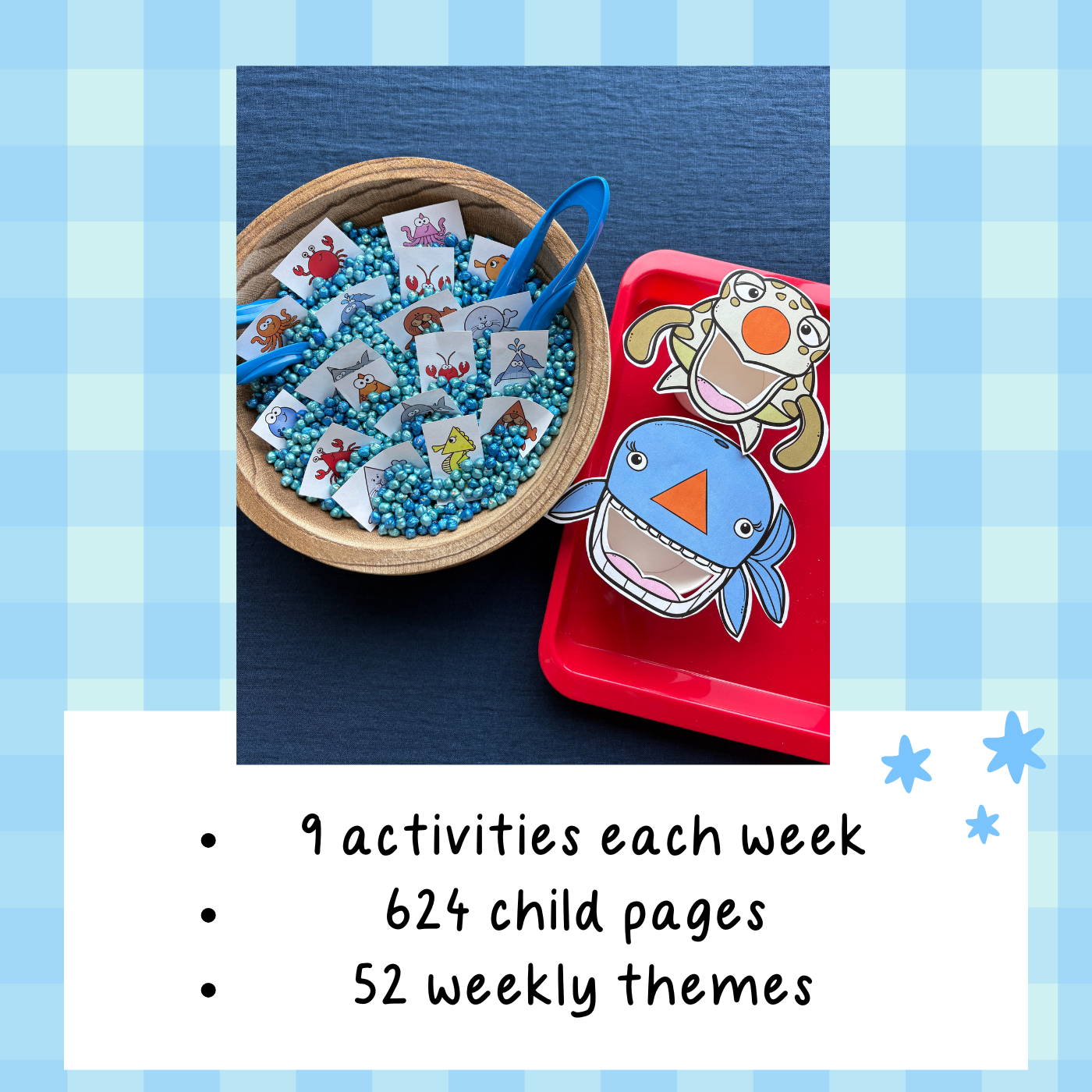 Printable preschool curriculum with 12 months of fun!