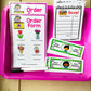 Flower Shop Pretend Play - Printable PDF