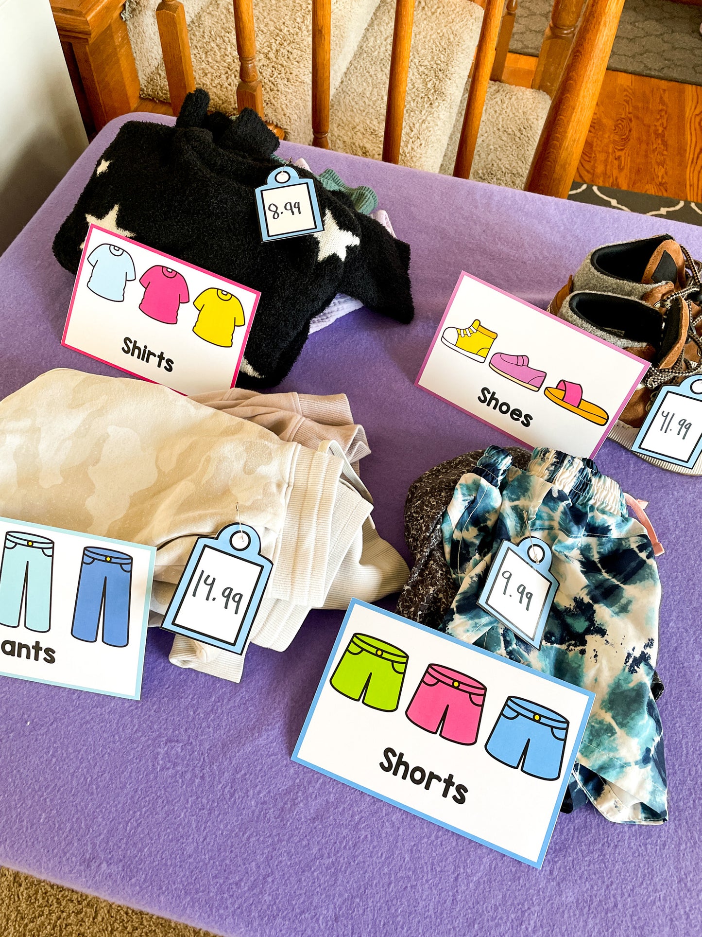 Clothing Store Pretend Play - Printable PDF