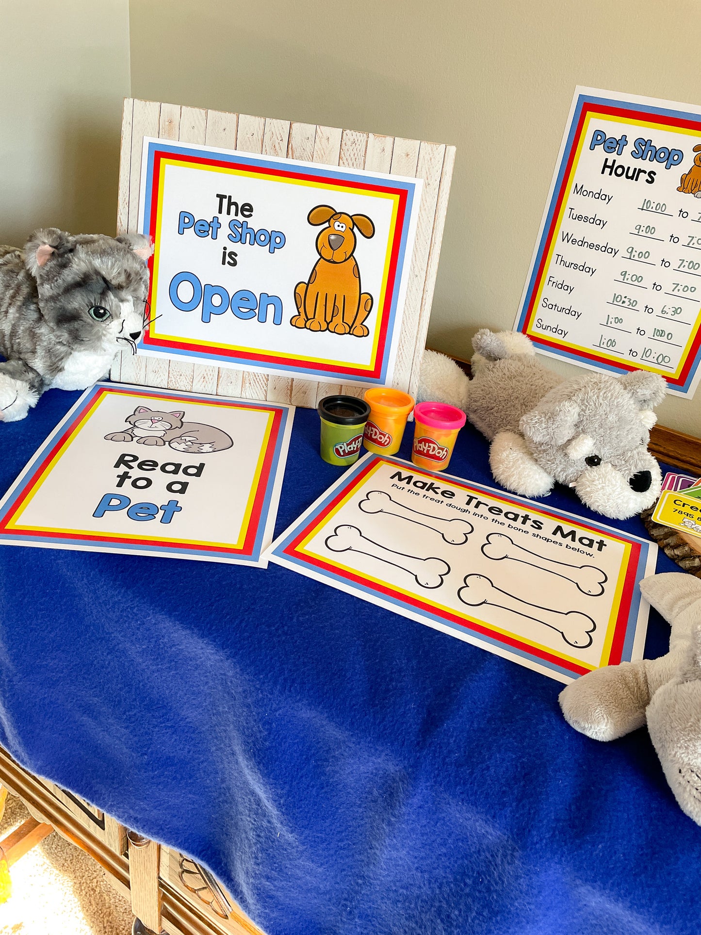 Pet Store Pretend Play - Printable PDF