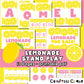 Lemonade Stand Pretend Play - Printable PDF