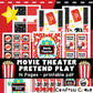 Movie Theater Pretend Play - Printable PDF