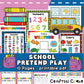 School Pretend Play - Printable PDF