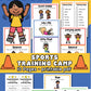 Sports Training Camp Pretend Play - Printable PDF