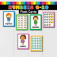 Number Flash Cards for kids printable