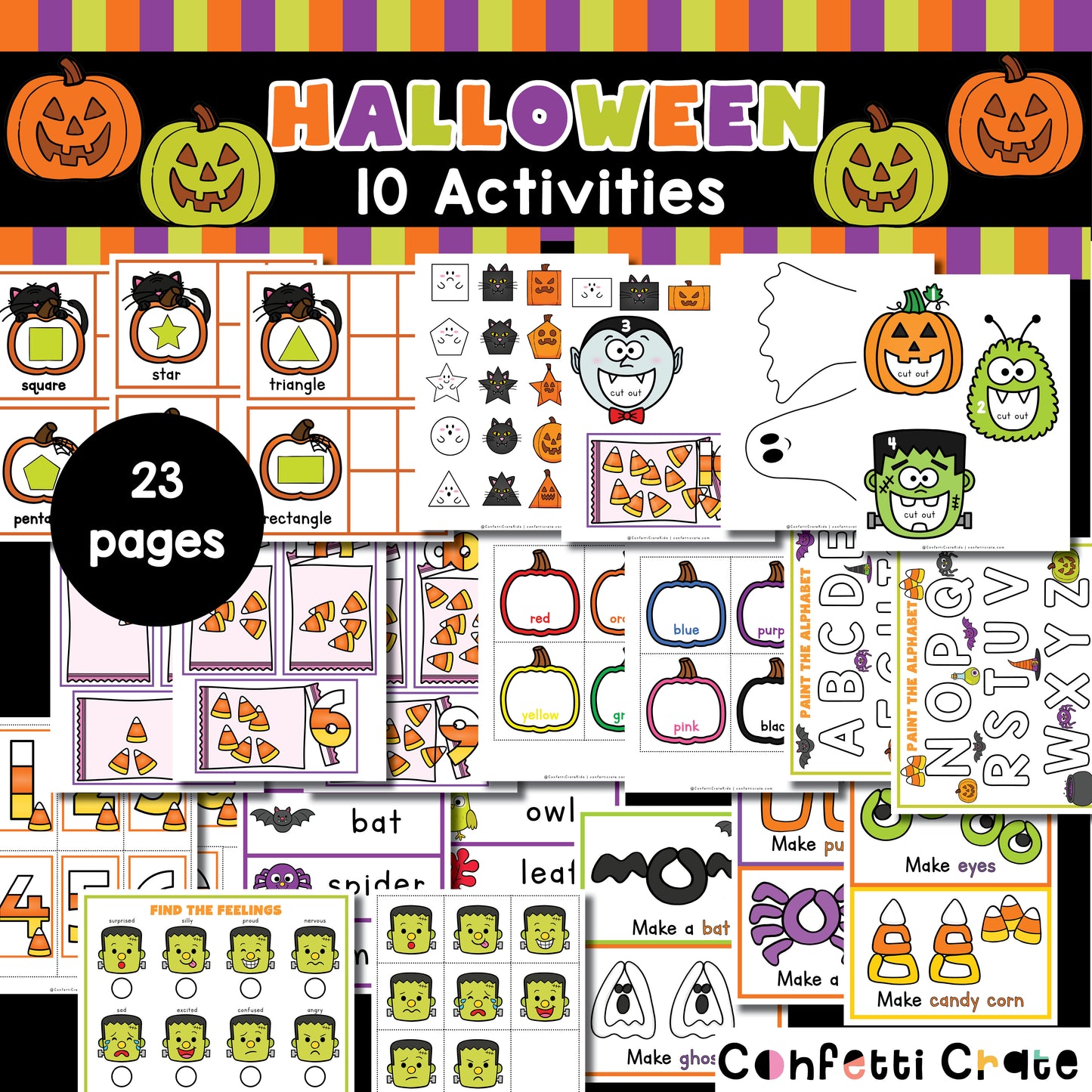 Halloween Preschool Activities