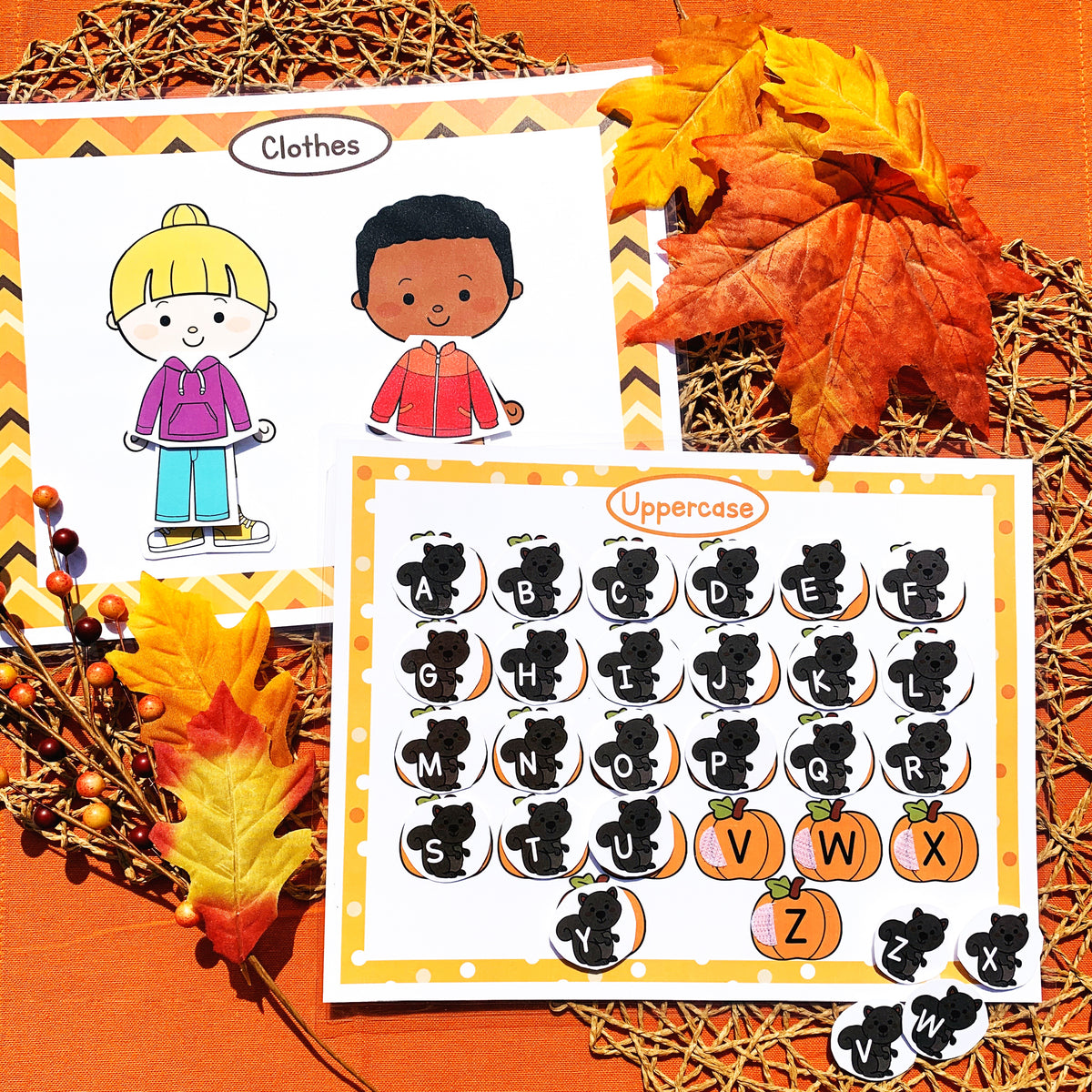 13 Fun Fall Learning Activities in a Busy Book - printable – Confetti Crate