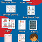 Dentist office pretend play printables.