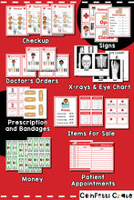 Load image into Gallery viewer, Doctor pretend play printables for kids. 
