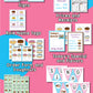 Doughnut shop pretend play printables. 