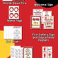 Fire station pretend play printables.