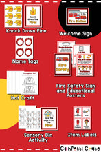 Load image into Gallery viewer, Fire station pretend play printables.

