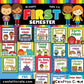 Printable preschool curriculum for homeschooling, child care centers, day care centers or micro schools. The curriculum works well for 3 year olds, 4 year olds and 5 year olds. Each of the 19 weeks has a new theme for the first semester. The curriculum contains the perfect balance of preschool worksheets and fun activities.