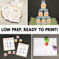 This pack has 5 crafts and 5 games for fall parties for classrooms from Kindergarten to 5th grade! You can use this pack as a parent volunteer or a classroom teacher to create a party with stations to rotate around.  BONUS: There is a FREE November bulletin board idea that uses one of the crafts from the pack!