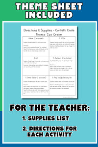 Printable preschool curriculum for homeschooling, child care centers, day care centers or micro schools. The curriculum works well for 3 year olds, 4 year olds and 5 year olds. Each of the 19 weeks has a new theme for the first semester. The curriculum contains the perfect balance of preschool worksheets and fun activities.