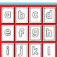 Preschool Alphabet Books with Upper Case and Lower Case Letters  Outlined ABC books for the preschooler or Kindergartner to color or use in crafting projects. www.confetticrate.com