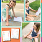 Chalk obstacle course printable plans. Comes with 6 fun plans. Your kids will love drawing these obstacle courses on your driveway or sidewalk with chalk. It is the perfect outside activity for kids because they can be creative and active. www.confetticrate.com