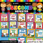 Printable preschool curriculum for homeschooling, child care centers, day care centers or micro schools. The curriculum works well for 3 year olds, 4 year olds and 5 year olds. Each of the 19 weeks has a new theme for the second semester. The curriculum contains the perfect balance of preschool worksheets and fun activities. It is soo easy for teachers and parents to use and your kids will have so much fun learning.