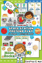 Load image into Gallery viewer, Space Station Pretend Play - Printable PDF
