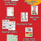 Taco truck pretend play printables.