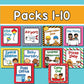 Pretend play printables for kids bundle includes the printable files for 19 pretend play packs. Your kids will spend hours in screen free play!
